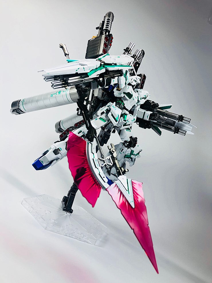 RG FULL ARMOR UNICORN [Last Battle Ver.] HOLO Metal Green WATER DECAL