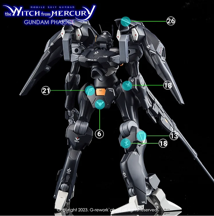 G-REWORK - [HG] [The Witch from Mercury] GUNDAM PHARACT