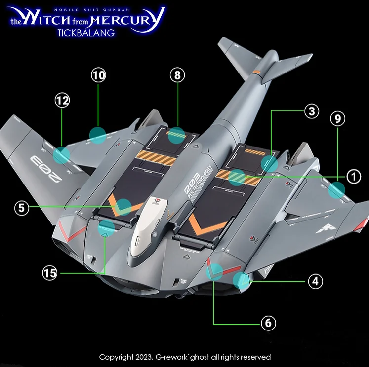 G-REWORK - [HG] [The Witch from Mercury] TICKBALANG