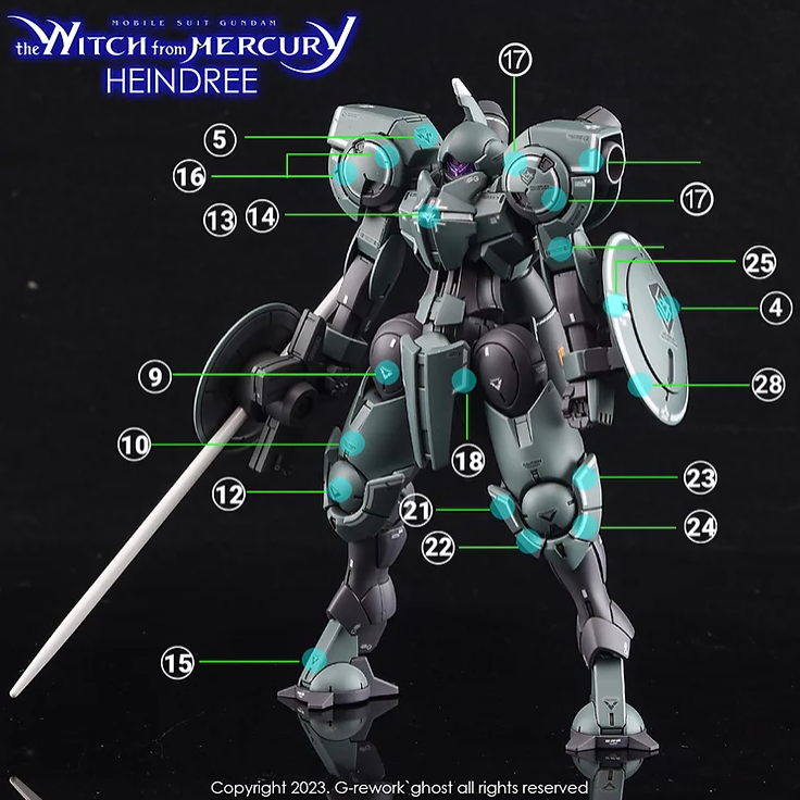 G-REWORK - [HG] [The Witch from Mercury] HEINDREE