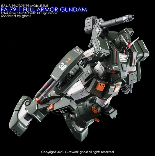 G-REWORK - [HG] FA-78-1 FULL ARMOR GUNDAM