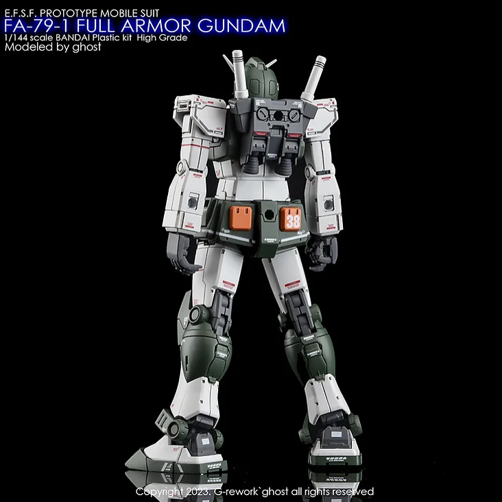 G-REWORK - [HG] FA-78-1 FULL ARMOR GUNDAM