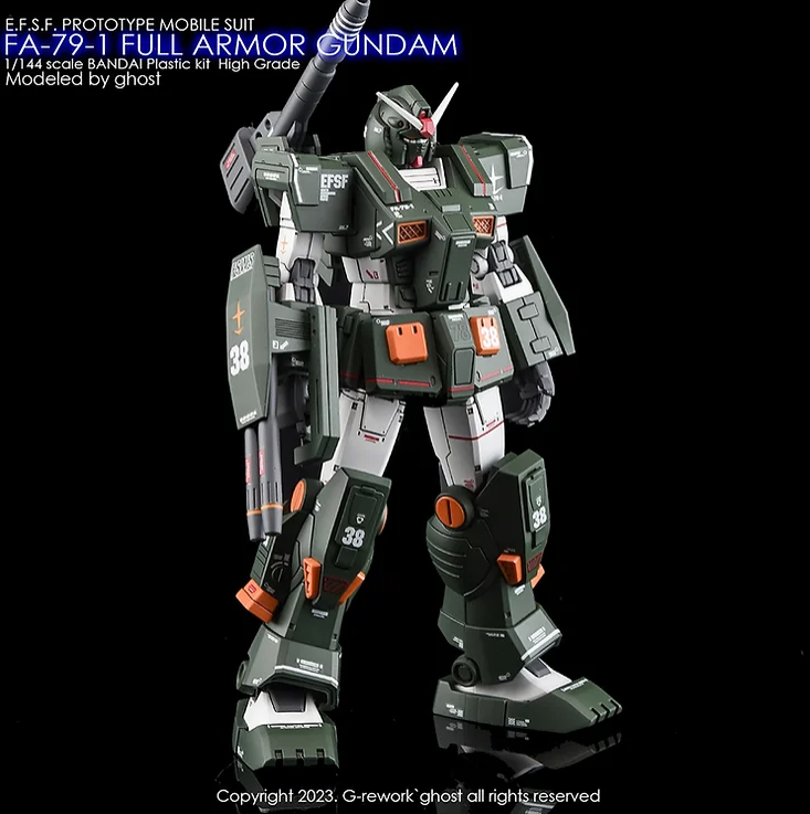 G-REWORK - [HG] FA-78-1 FULL ARMOR GUNDAM