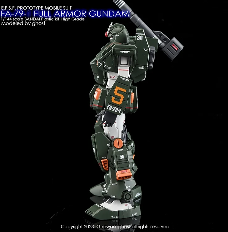 G-REWORK - [HG] FA-78-1 FULL ARMOR GUNDAM