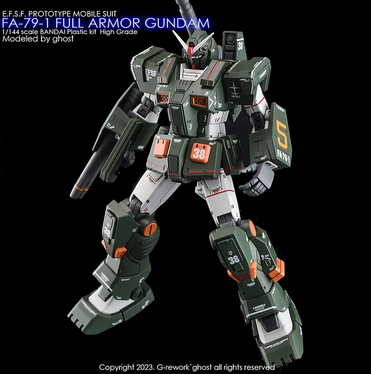 G-REWORK - [HG] FA-78-1 FULL ARMOR GUNDAM