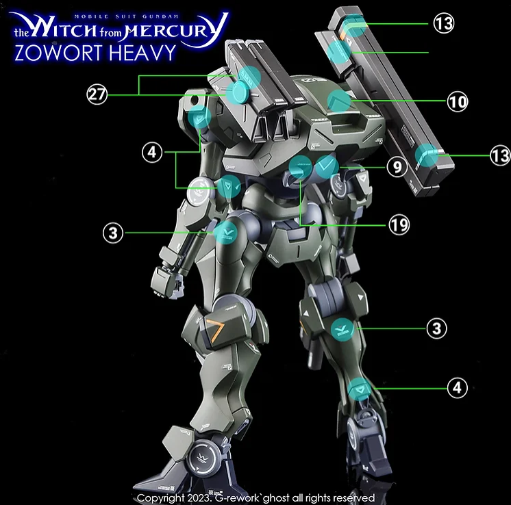 G-REWORK - [HG] [The Witch from Mercury] Zowort Heavy