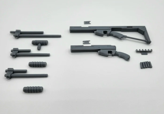 Project V Hobby 192mm "Kampfer" Shotgun (Pair) (Resin Weapon Kit)