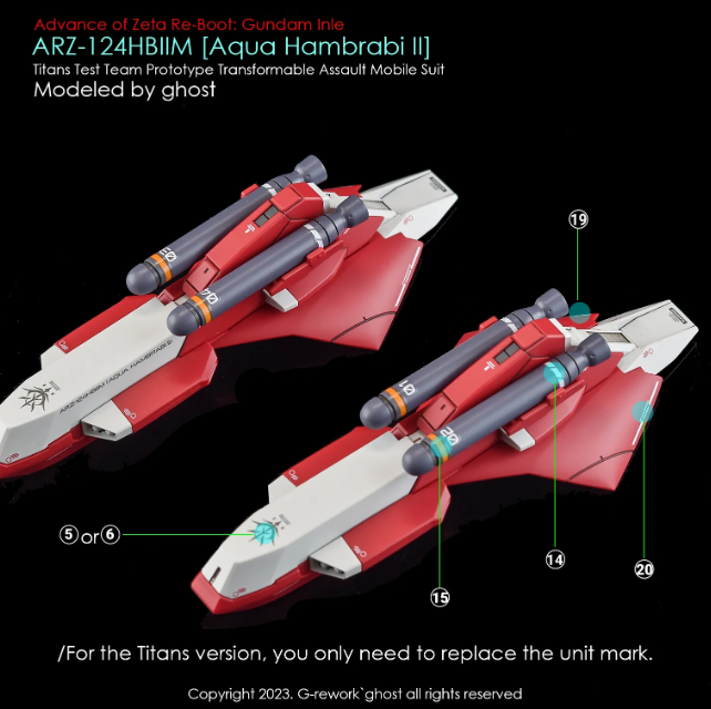 G-Rework - [HG] A.O.Z. Aqua Hambrabi II Water Decal