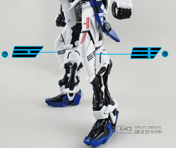 MG KOREA 20th ASTRAY WATER DECAL