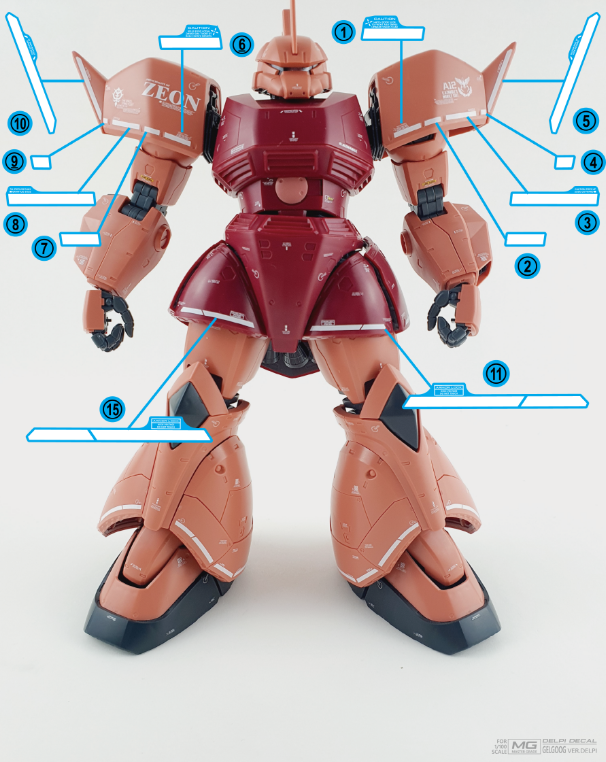 Mg Gelgoog [Delpi Ver.] Water Decal