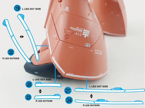 Mg Gelgoog [Delpi Ver.] Water Decal