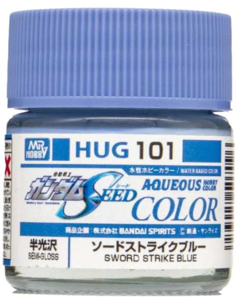 Mr. Hobby Aqueous HUG101 Gundam SEED Sword Strike Blue Semi-Gloss 10ml