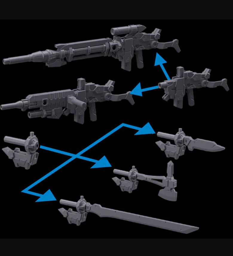 30MM #W-01 Option Weapon 1 For Alto