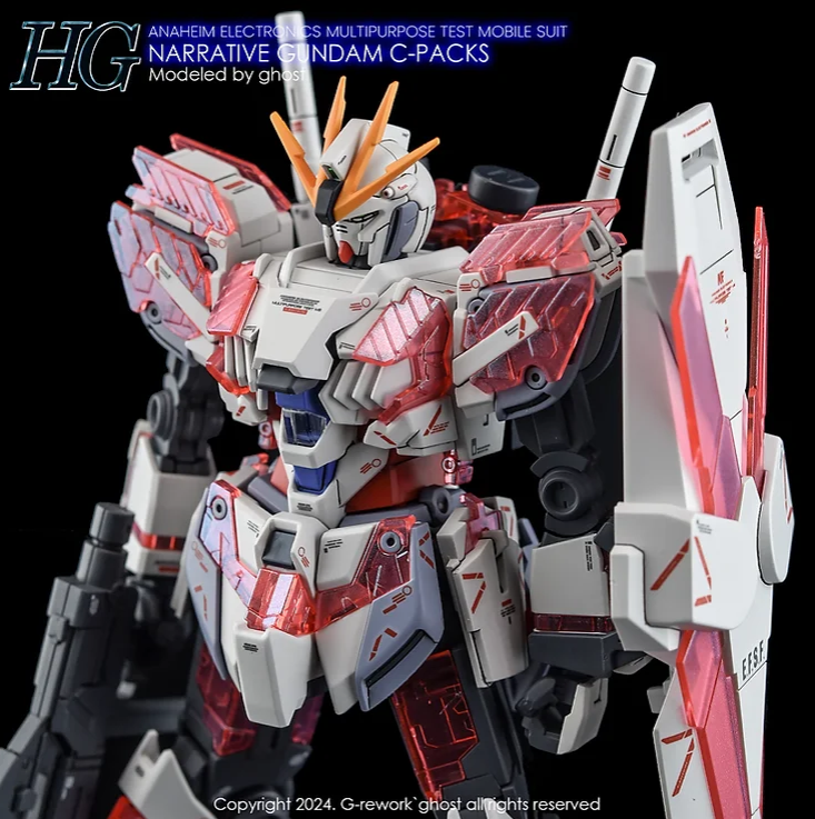 G-REWORK - [HG] RX-9/C Gundam Narrative [C-Packs] Water Decal