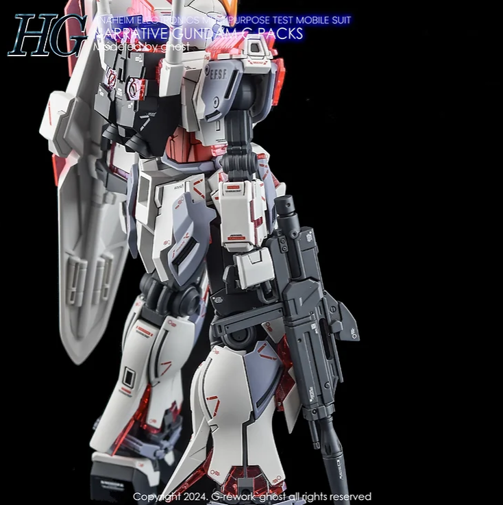 G-REWORK - [HG] RX-9/C Gundam Narrative [C-Packs] Water Decal