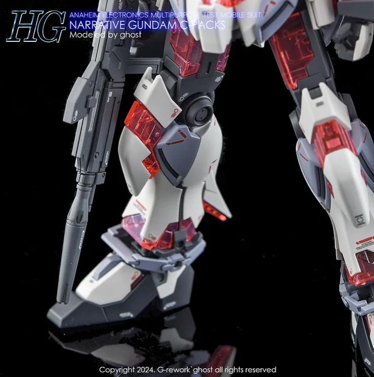 G-REWORK - [HG] RX-9/C Gundam Narrative [C-Packs] Water Decal