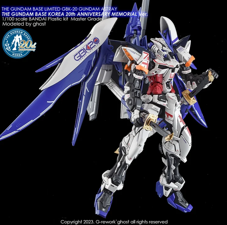 G-REWORK - [MG] GBK-20 Gundam Astray [20th Anniversary Korea Ver].