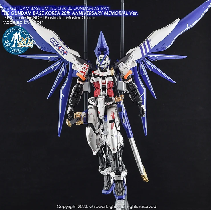 G-REWORK - [MG] GBK-20 Gundam Astray [20th Anniversary Korea Ver].