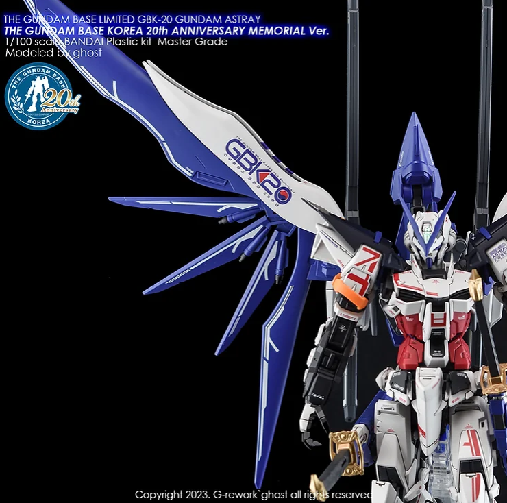 G-REWORK - [MG] GBK-20 Gundam Astray [20th Anniversary Korea Ver].