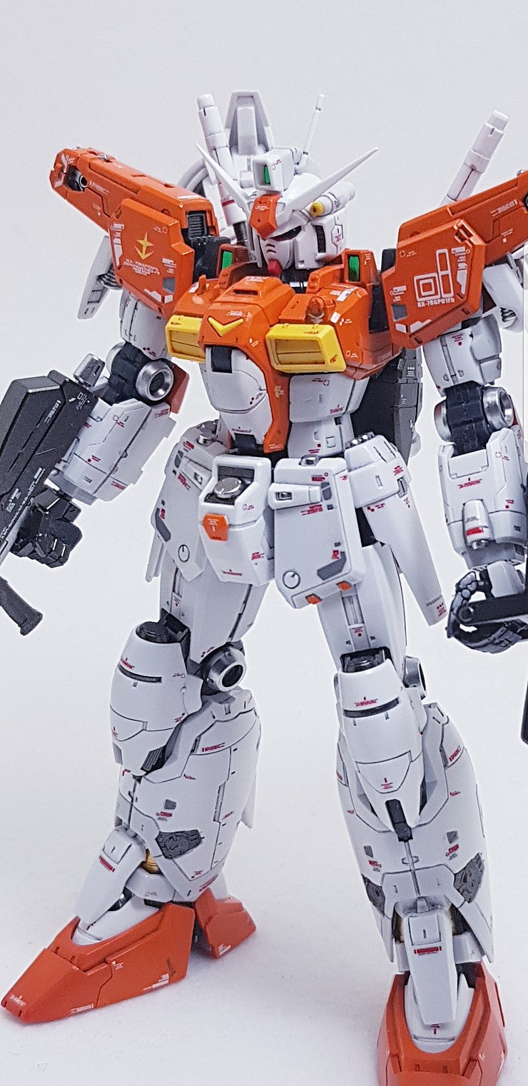 RG RX-78 GP01fb Full Burnern WATER DECAL