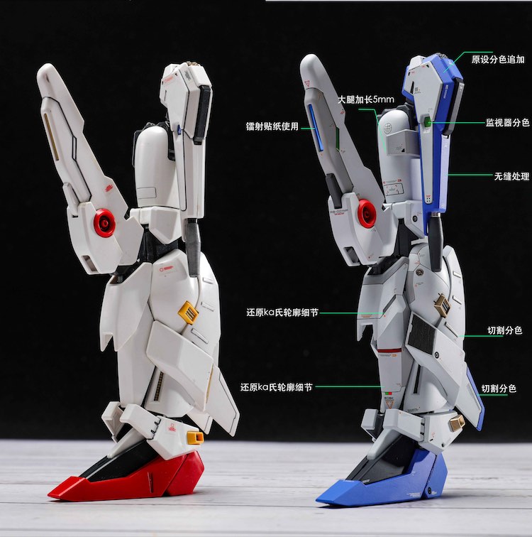 AOK MG EX-S Gundam Resin Conversion Kit