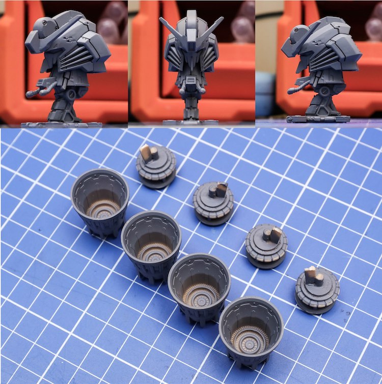 AOK MG EX-S Gundam Resin Conversion Kit
