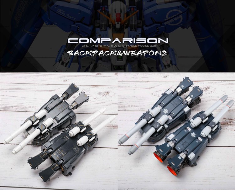 AOK #02 MG EX-S Gundam Resin Conversion Kit with Weapon Expansion Pack