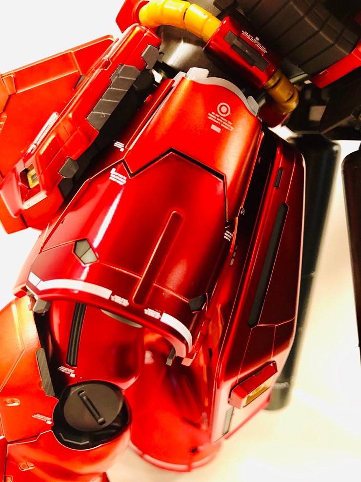 MG SAZABI WHITE & Gold part HOLO WATER DECAL