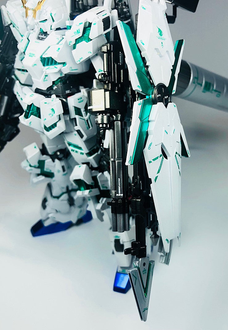 RG FULL ARMOR UNICORN [Last Battle Ver.] HOLO Metal Green WATER DECAL