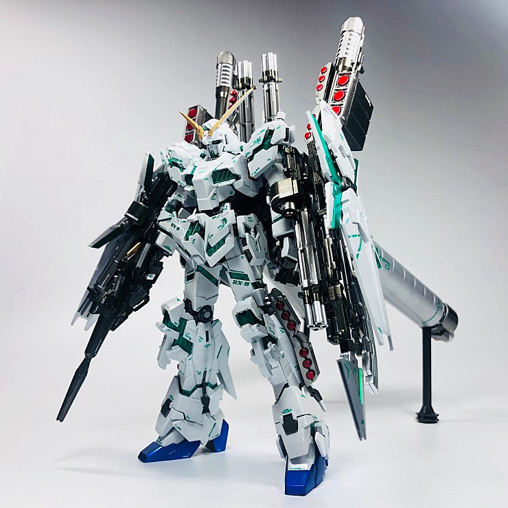 RG FULL ARMOR UNICORN [Last Battle Ver.] HOLO Metal Green WATER DECAL