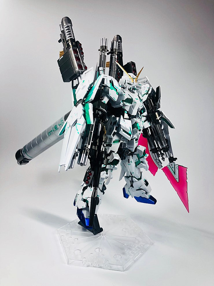 RG FULL ARMOR UNICORN [Last Battle Ver.] HOLO Metal Green WATER DECAL