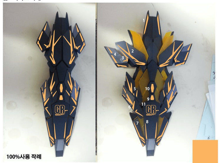 RG BANSHEE [Last Battle Ver.] HOLO WATER DECAL