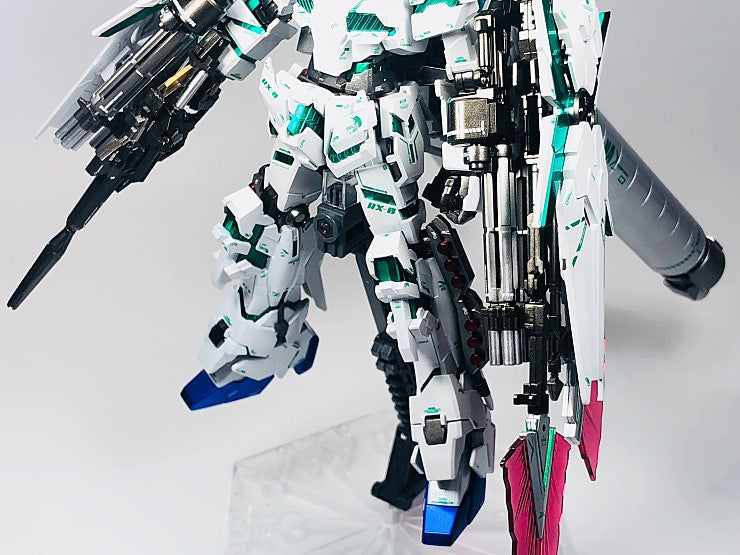 RG FULL ARMOR UNICORN [Last Battle Ver.] HOLO Metal Green WATER DECAL