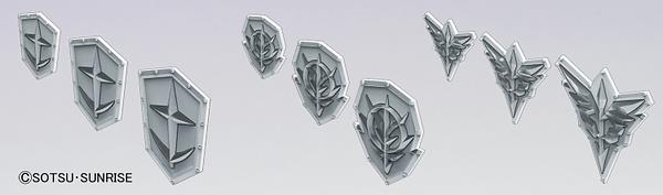 Builders Parts HD Non Scale MS Emblem Relief 01