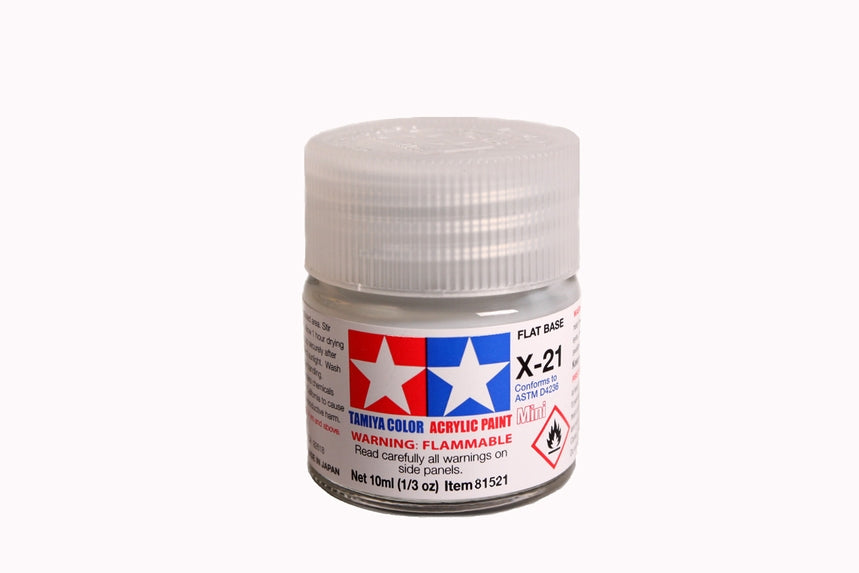 Acrylic Mini X-21 Flat Base 10ml