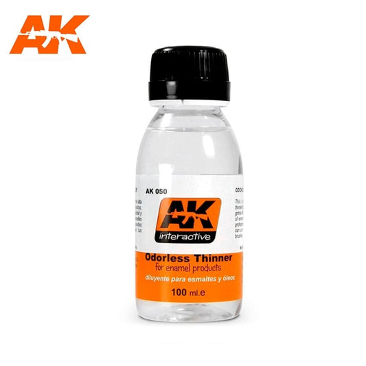 AK Interactive Odorless Thinner 100ml Bottle
