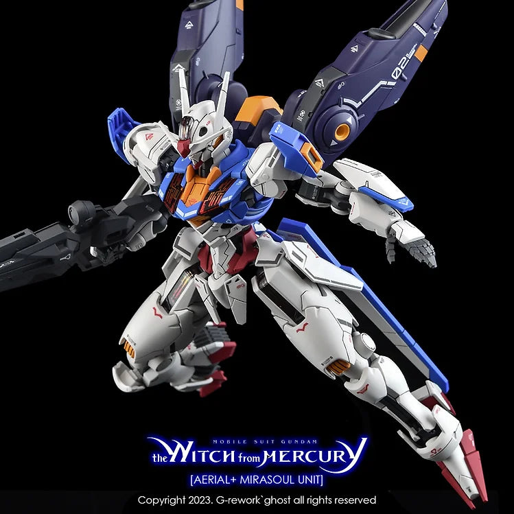 G-REWORK - [HG] [ the witch from mercury] AERIAL+ MIRASOUL UNIT Water Decal