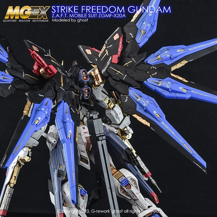 G-REWORK - MGEX Strike Freedom Gundam Water Decal