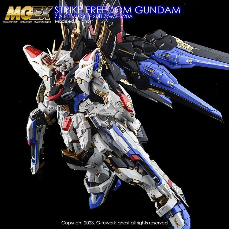 G-REWORK - MGEX Strike Freedom Gundam Water Decal
