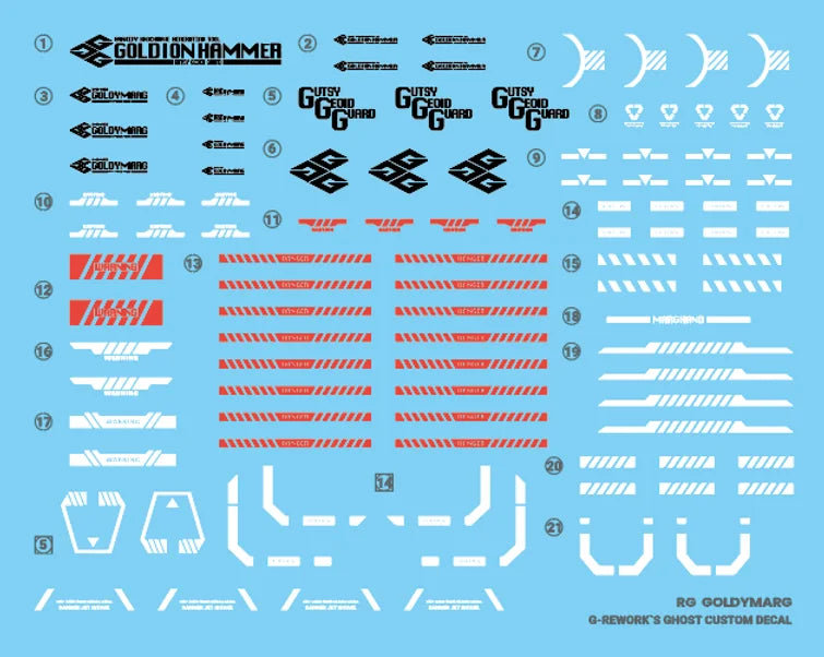 G-REWORK - [RG] GOLDYMARG water decal