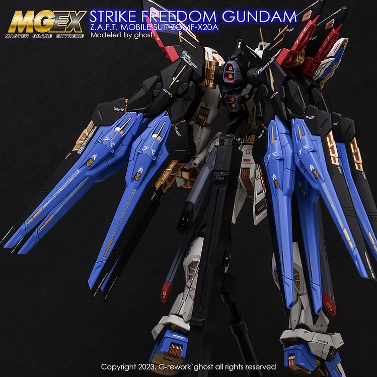 G-REWORK - MGEX Strike Freedom Gundam Water Decal