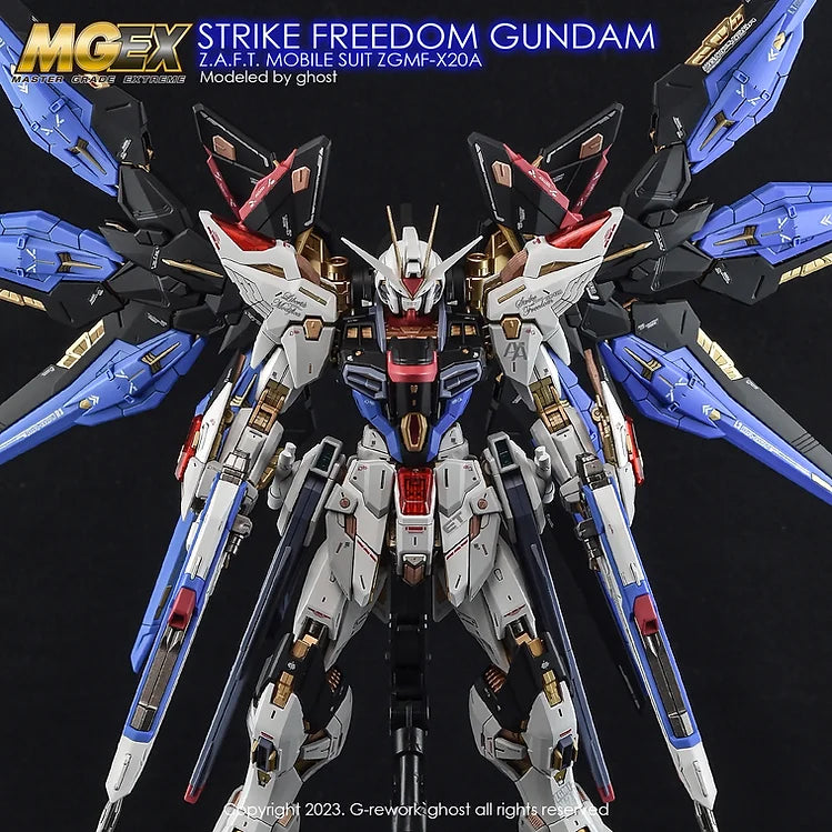 G-REWORK - MGEX Strike Freedom Gundam Water Decal