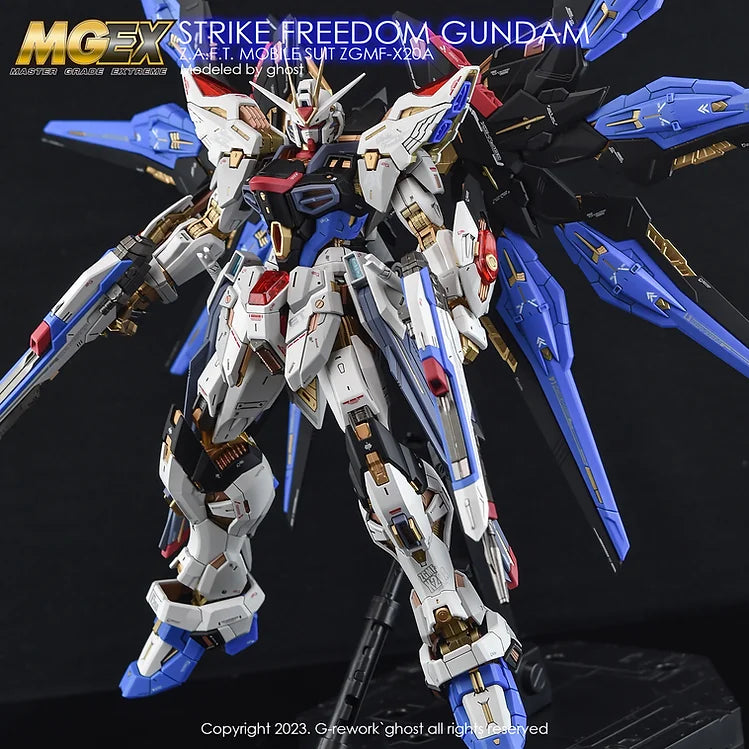 G-REWORK - MGEX Strike Freedom Gundam Water Decal