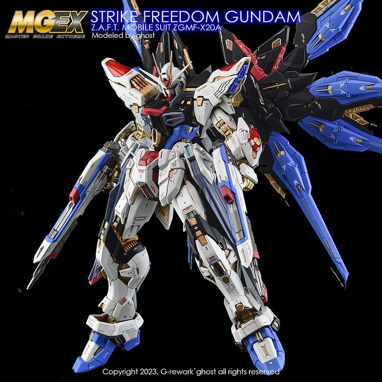 G-REWORK - MGEX Strike Freedom Gundam Water Decal