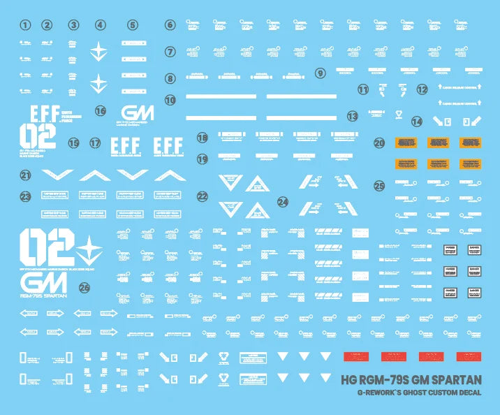 G-REWORK - [HG] GM SPARTAN Water Decal