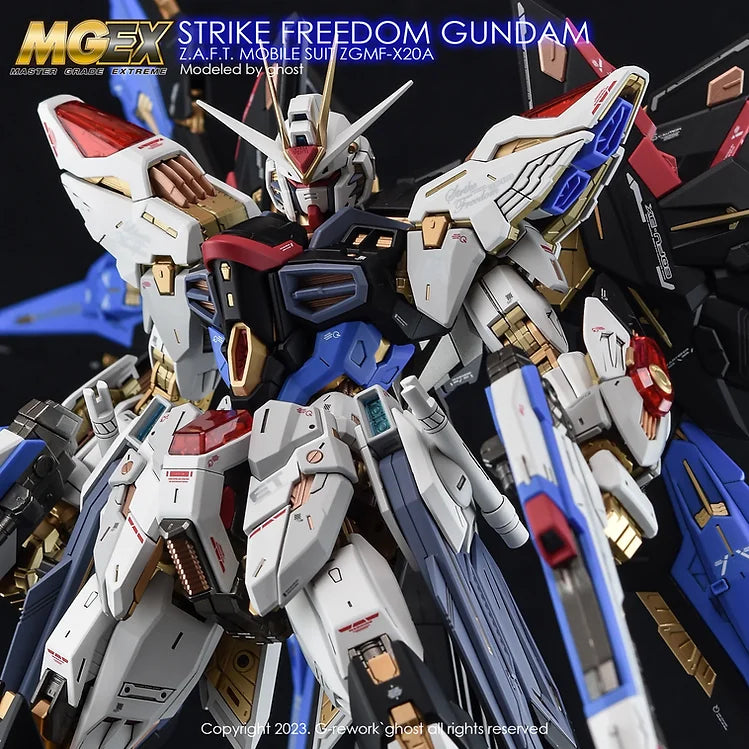 G-REWORK - MGEX Strike Freedom Gundam Water Decal