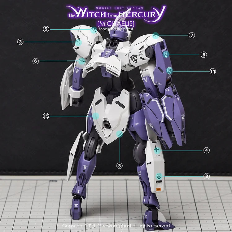 G-REWORK - [HG] [ the witch from mercury] MICHAELIS Water Decal