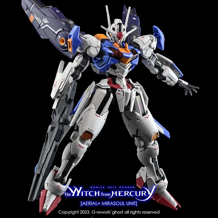 G-REWORK - [HG] [ the witch from mercury] AERIAL+ MIRASOUL UNIT Water Decal