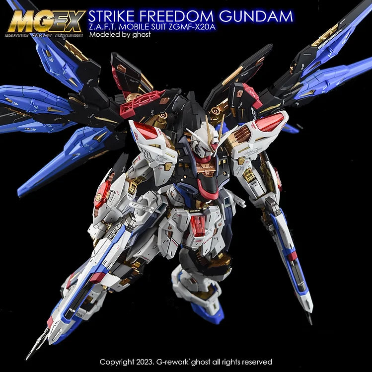 G-REWORK - MGEX Strike Freedom Gundam Water Decal