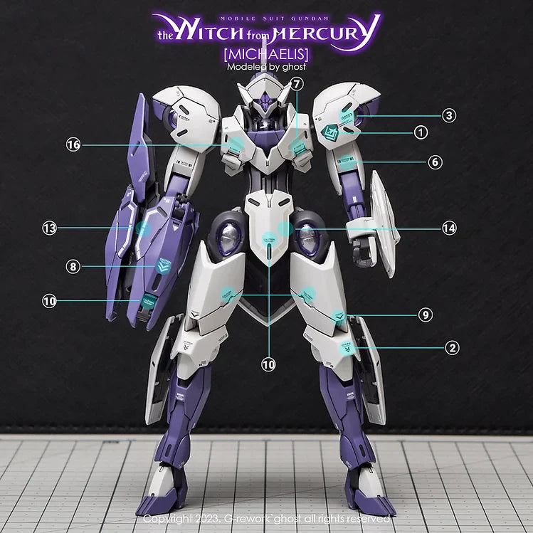 G-REWORK - [HG] [ the witch from mercury] MICHAELIS Water Decal